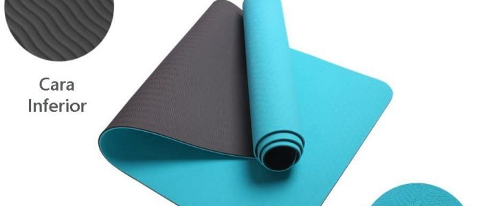 Tapete Eco Friendly para Yoga dos texturas Tapete Eco Friendly para Yoga dos texturas