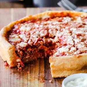 las mejores pizzas estilo chicago en CDMX