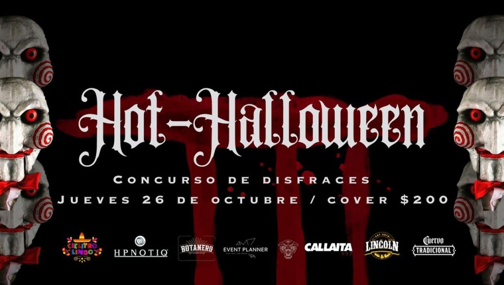 hot halloween horizontal