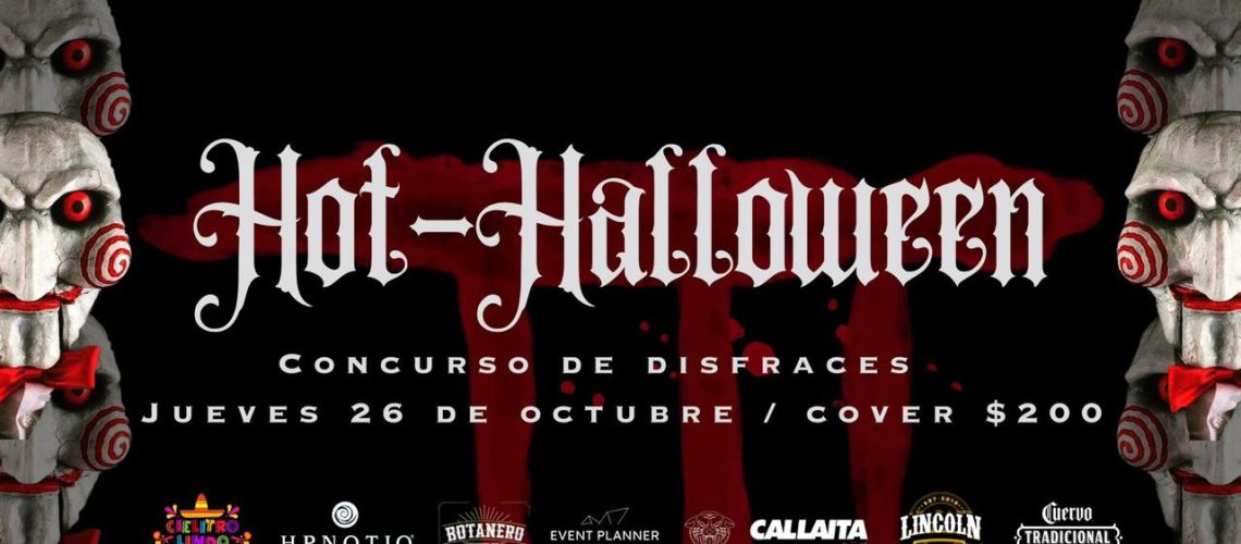 hot halloween horizontal